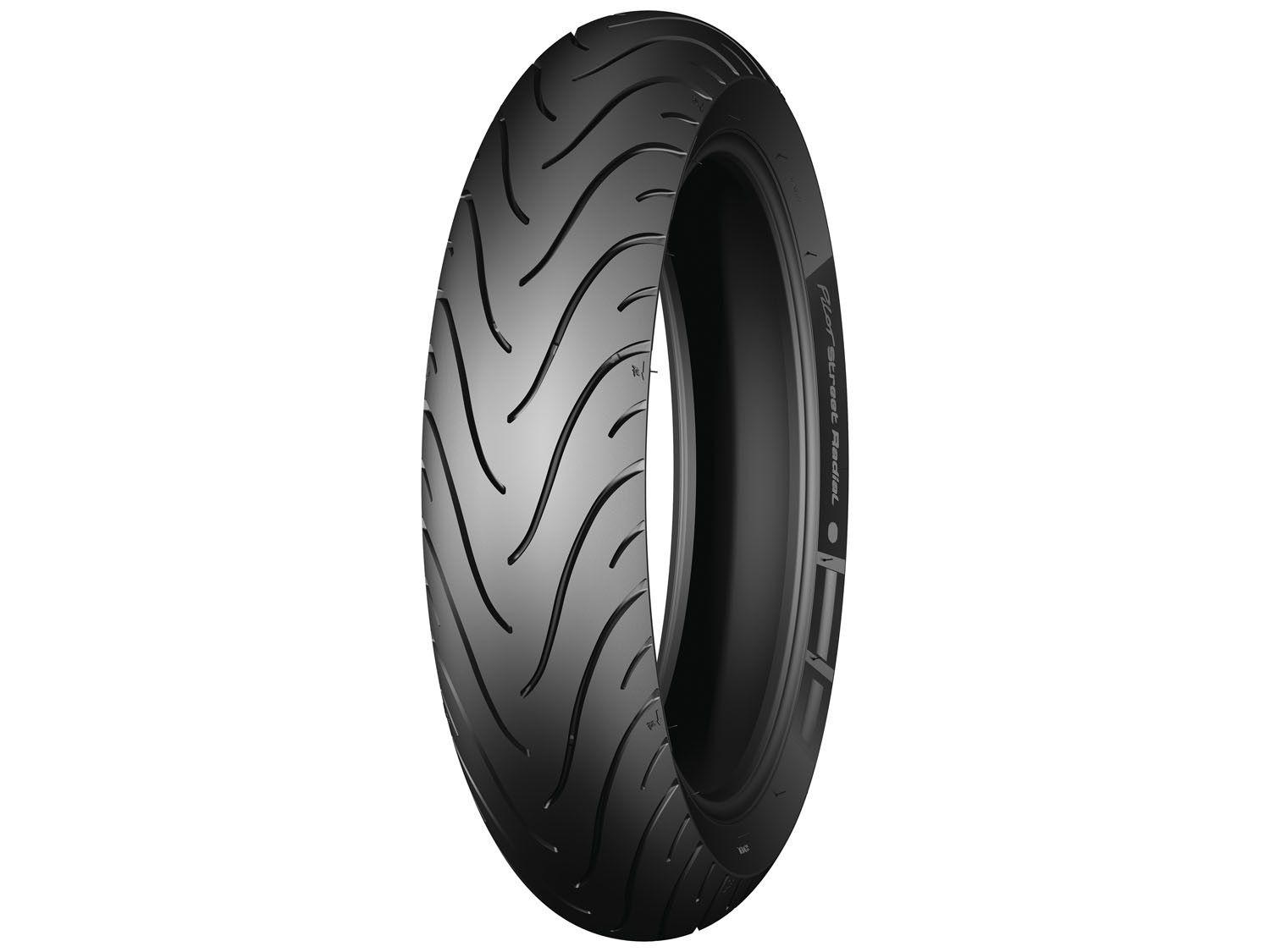 Pneu Moto Aro 17" Traseiro Michelin 180/55R17 73W - Pilot Street