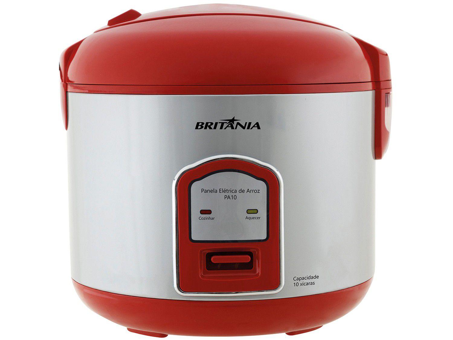 Panela Elétrica de Arroz Britânia PA10 - 700W 10 Xícaras