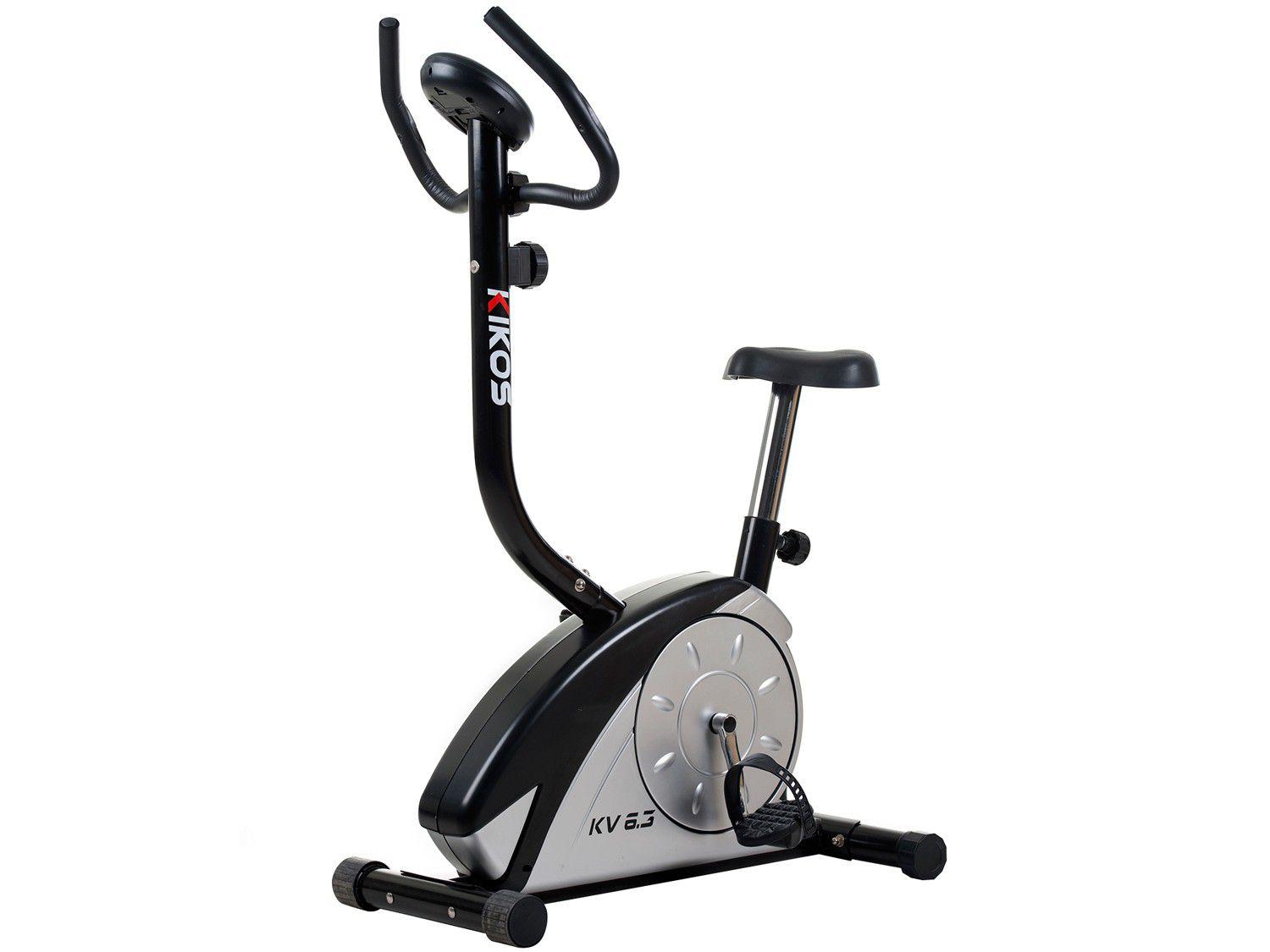 Bicicleta Ergométrica Kikos KV6.3I Magnética - 8 Níveis de Esforço Regulagem de Altura