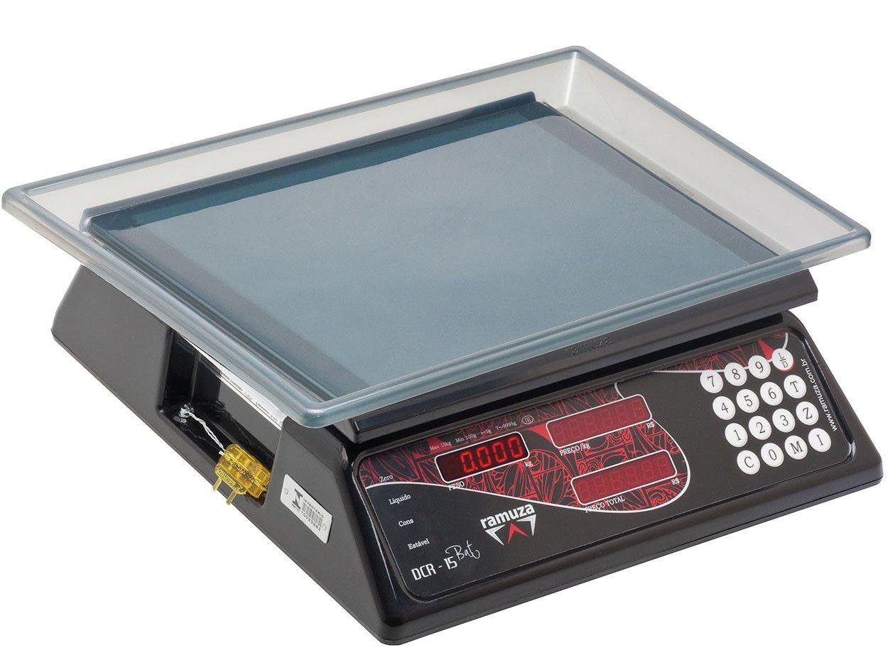 Balança Industrial Digital Ramuza - 1034 DCR 15 Até 15Kg