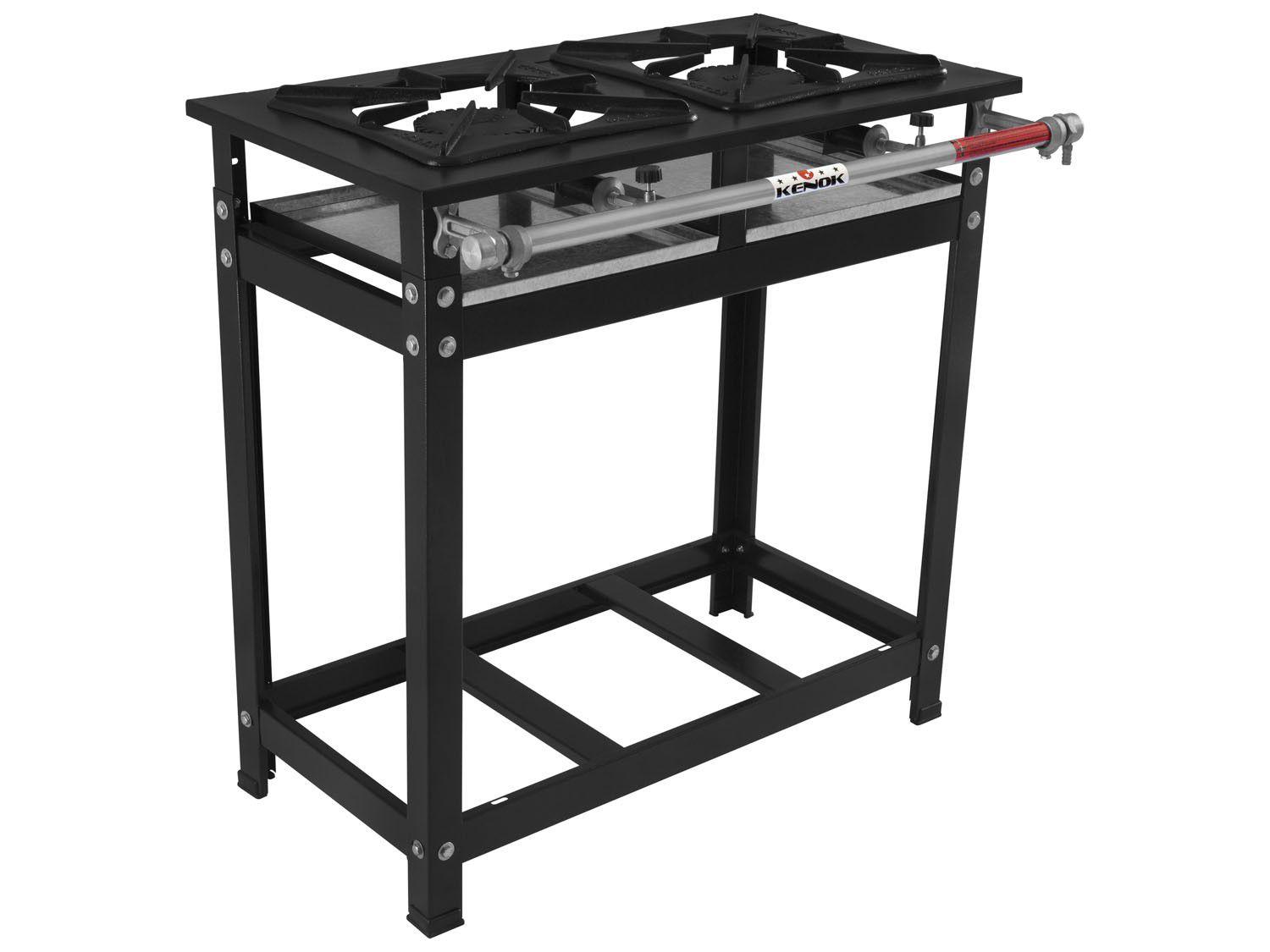 Fogão Industrial 2 Bocas Kenok - Standard FAST2B.502