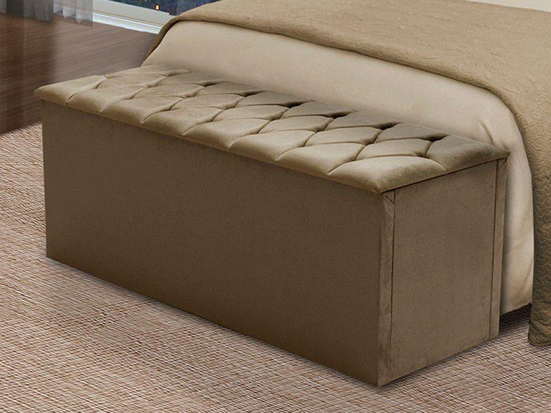 Recamier com Baú Dobuê Movelaria Istambul - 160cm