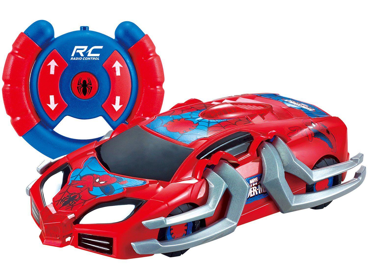 Carrinho Marvel Spider Man Web Crasher - Candide