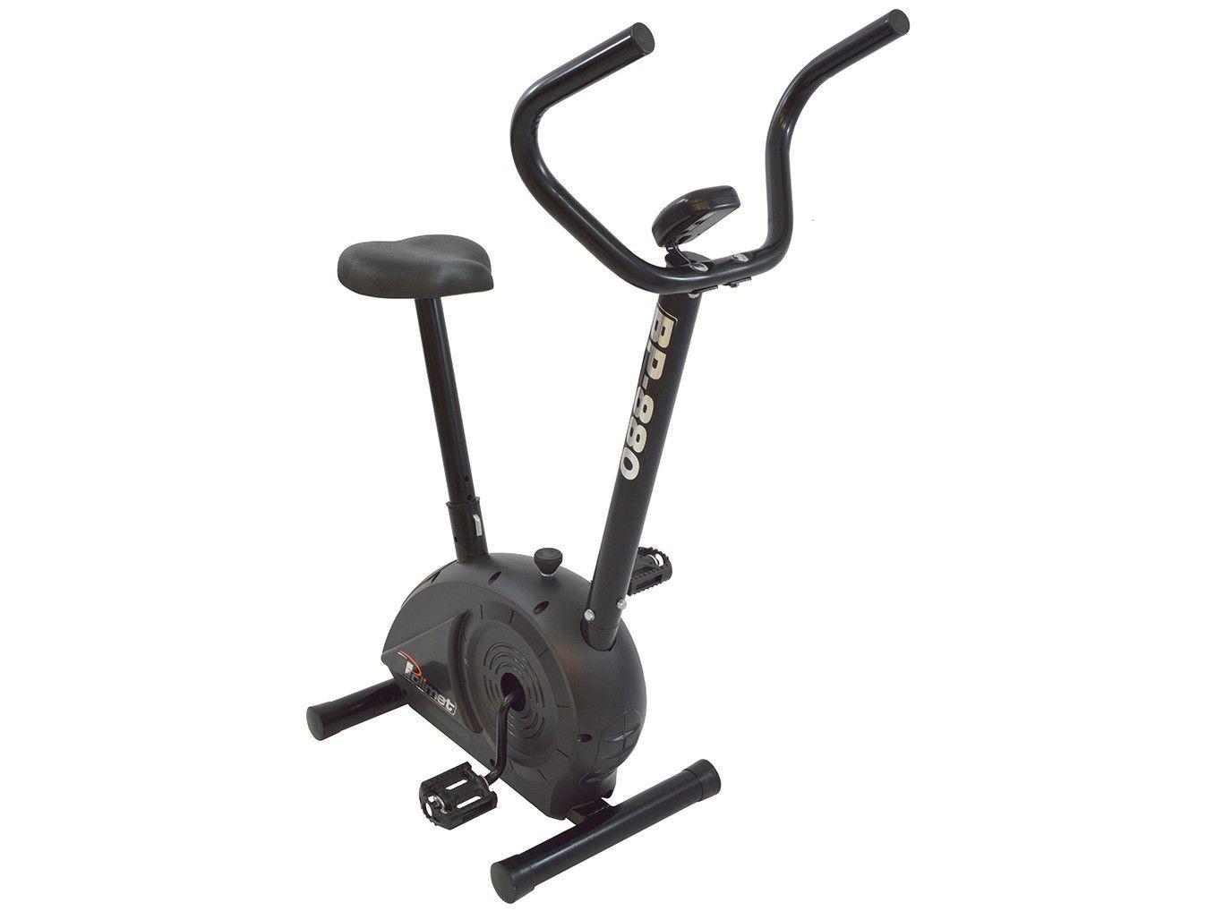 Bicicleta Ergométrica Polimet BP-880 Níveis de - Esforço Display 5 Funções Regulagem de Altura