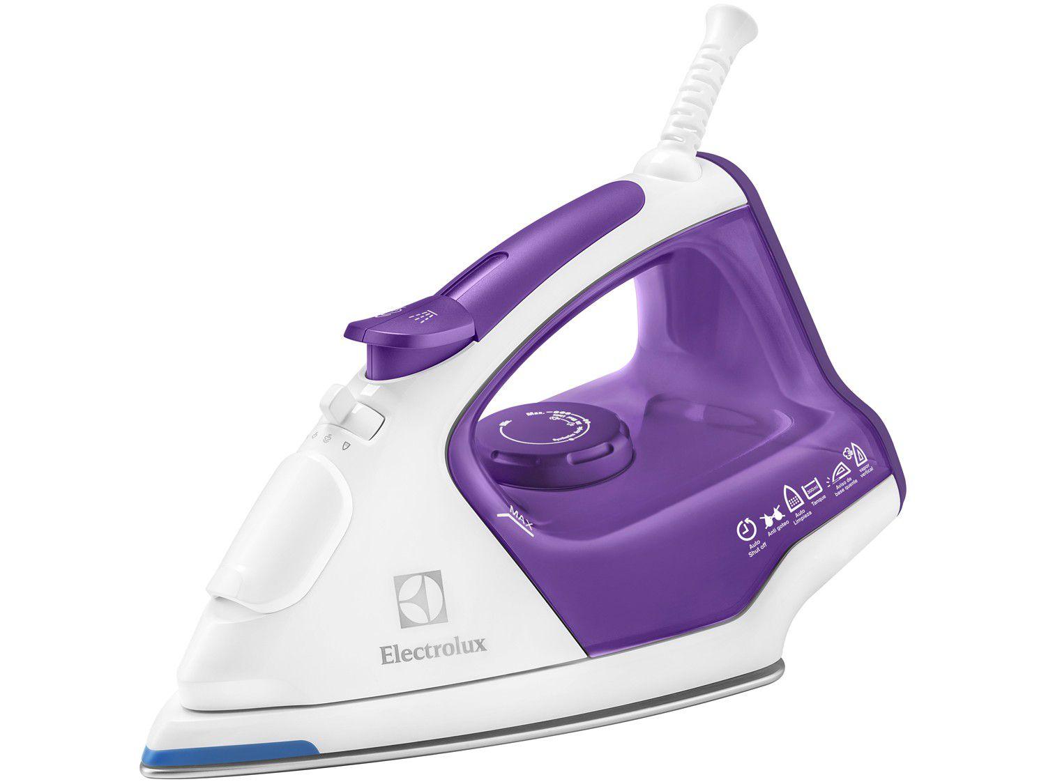 Ferro de Passar a Vapor e a Seco Electrolux - Confidence Line ODI25 Roxo