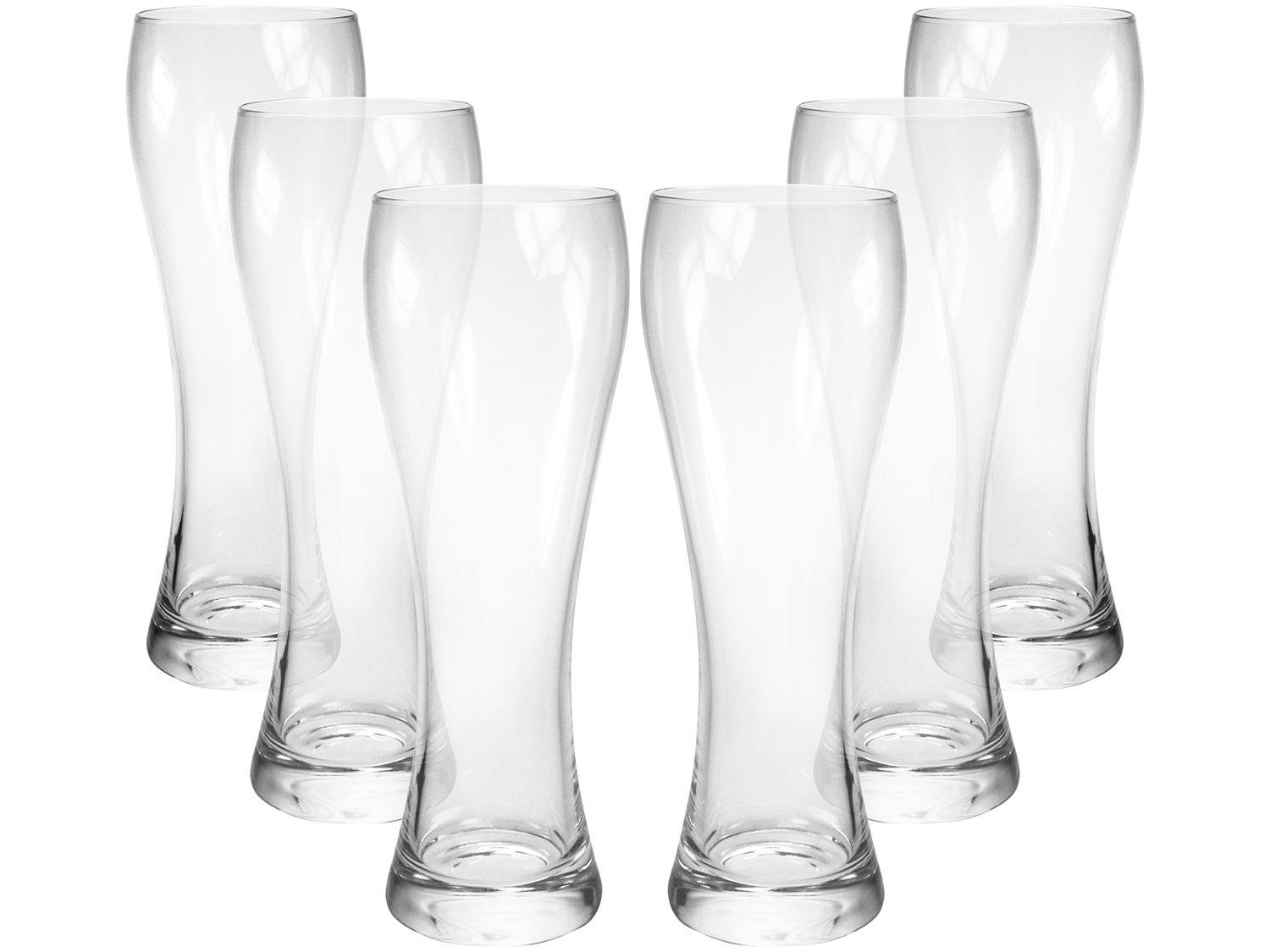 Jogo de Copos de Vidro 6 Peças 670ml - Bormioli Rocco Schwarzwald