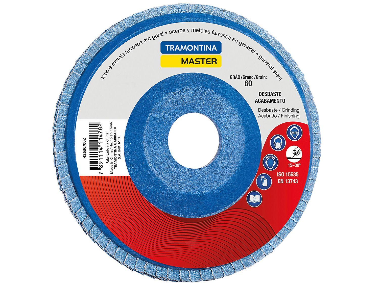Disco de Acabamento para Aço 4.1/2" Tramontina - 42630001
