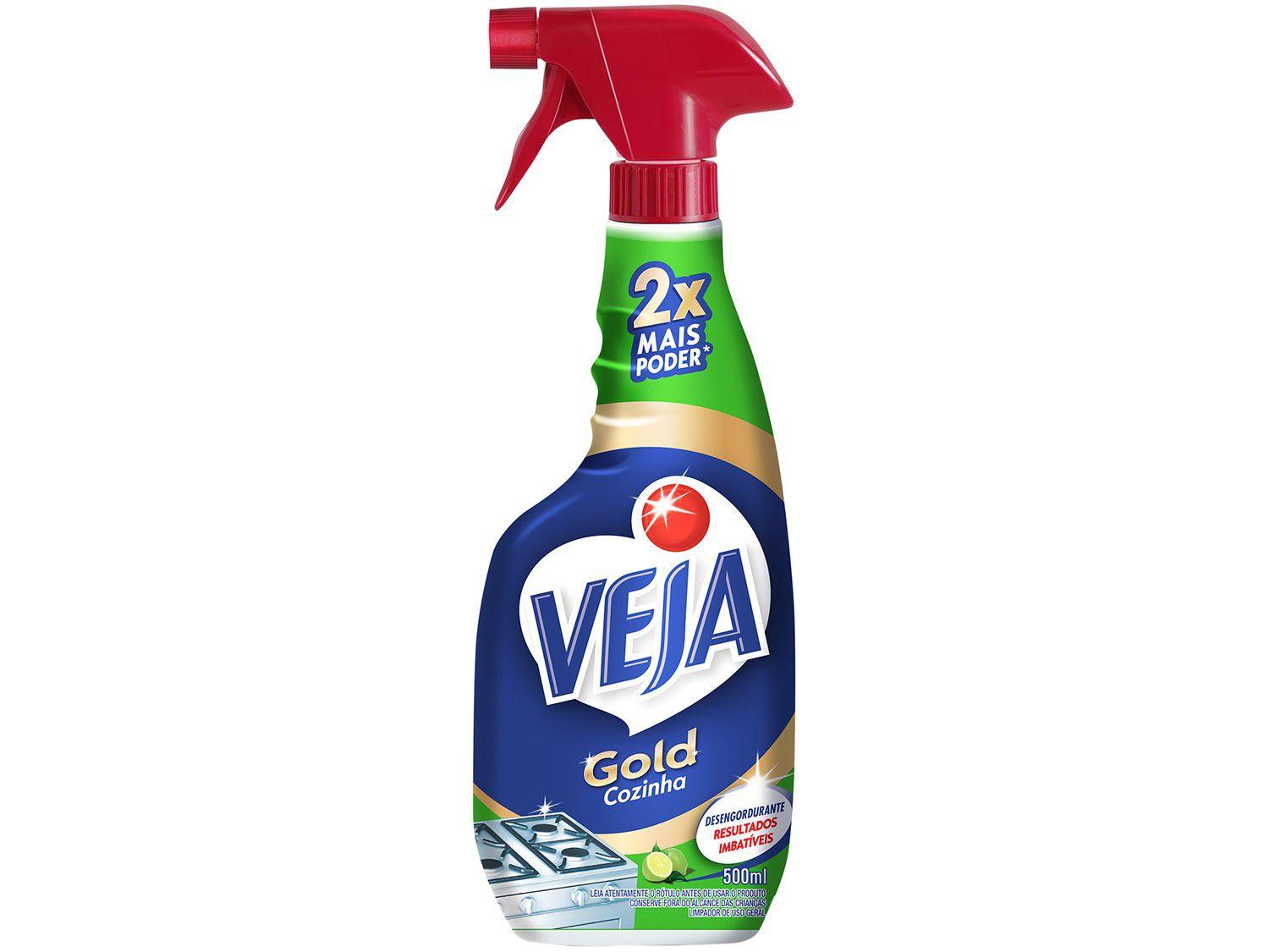 Veja Cozinha Gold Pulverizador 500ml - Limão