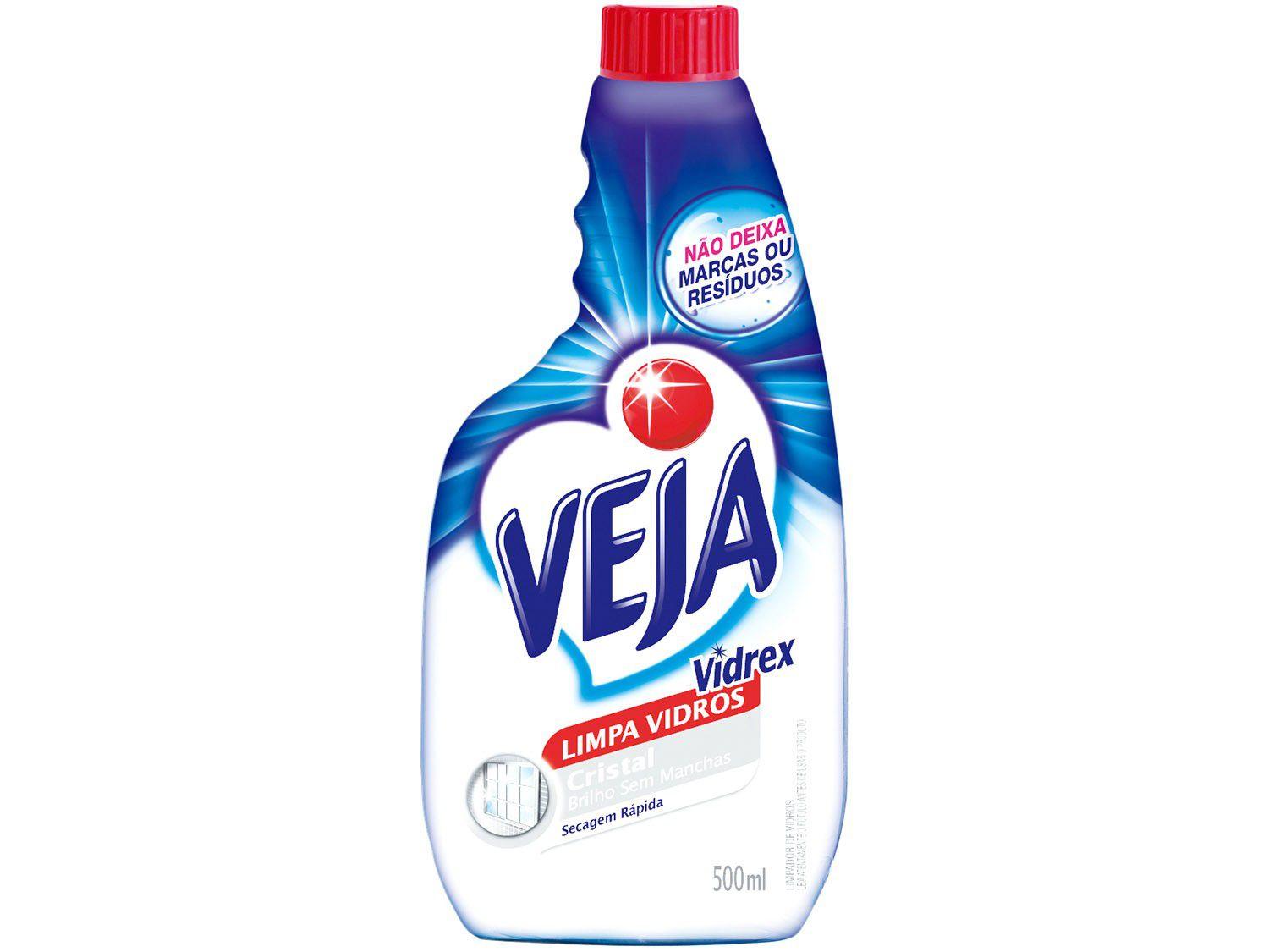 Limpa Vidro Veja Vidrex Cristal - 500ml