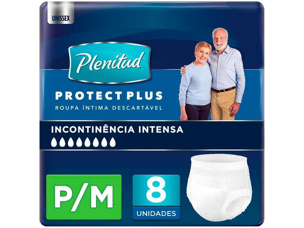 Roupa Íntima Descartável Tam. P/M - Plenitud Protect Plus 8 Unidades