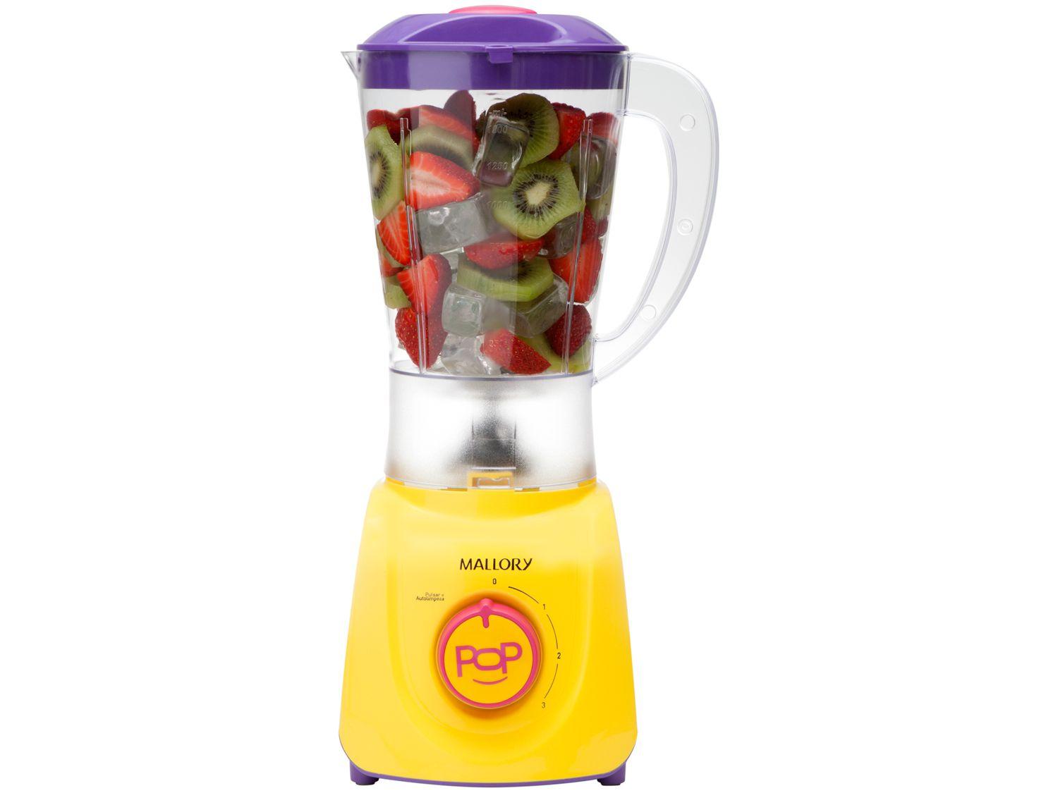 Liquidificador Mallory Tornado Pop 3 Velocidades - 520W