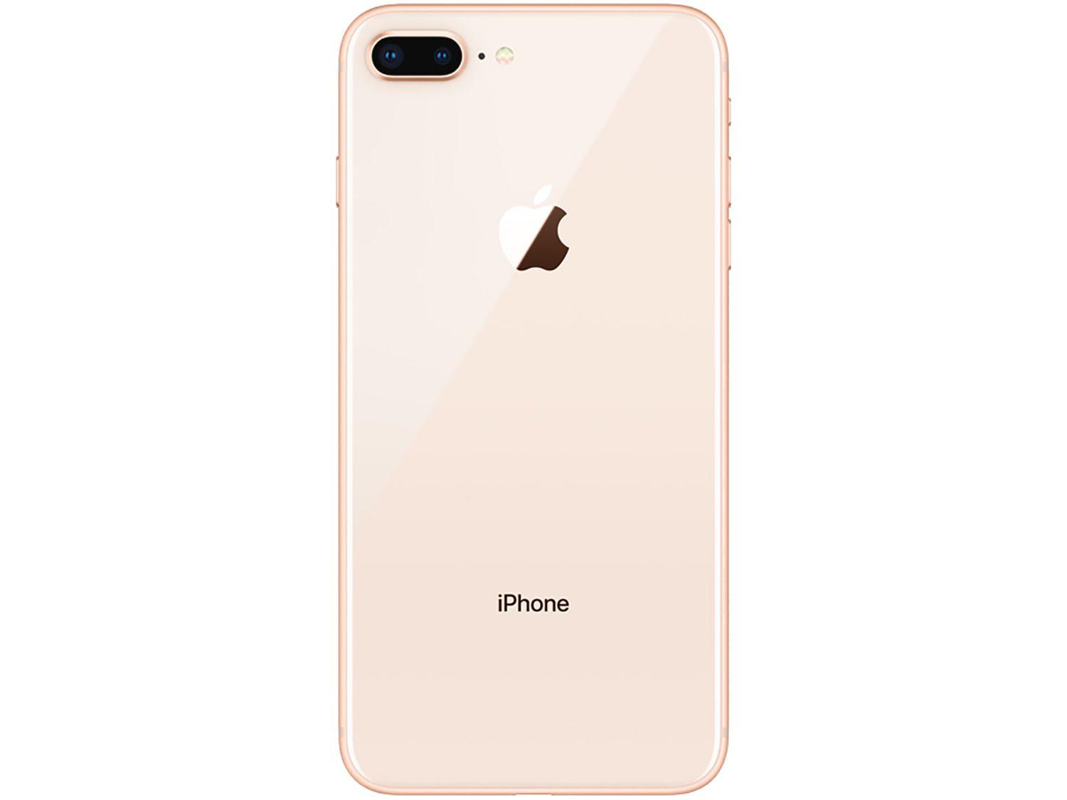 iPhone 8 Plus Apple 256GB Dourado 4G Tela 5,5” Retina Câmera 12MP iOS