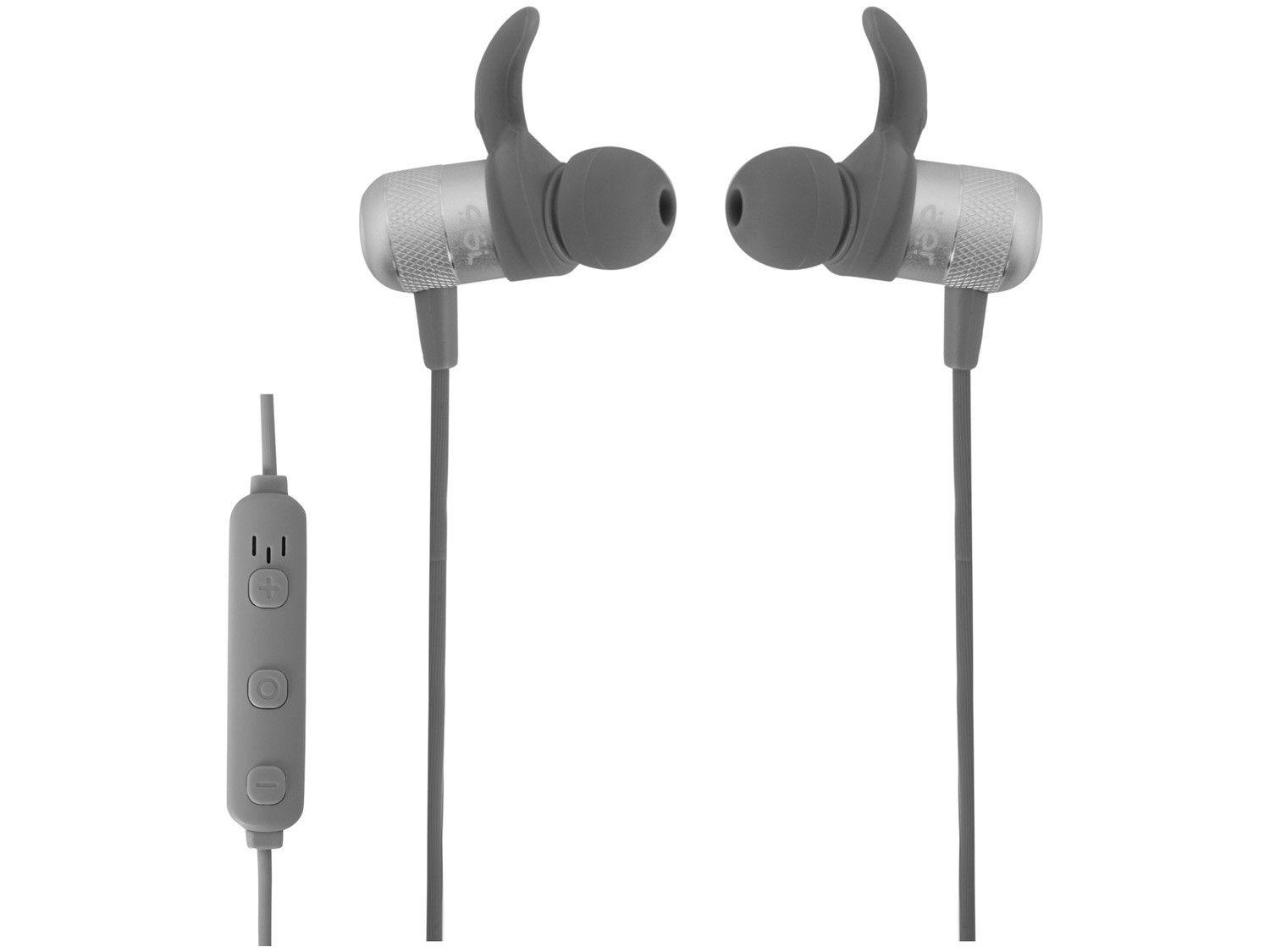 Fone de Ouvido Bluetooth Geonav Intra Auricular - com Microfone Esportivo Cinza AER Move