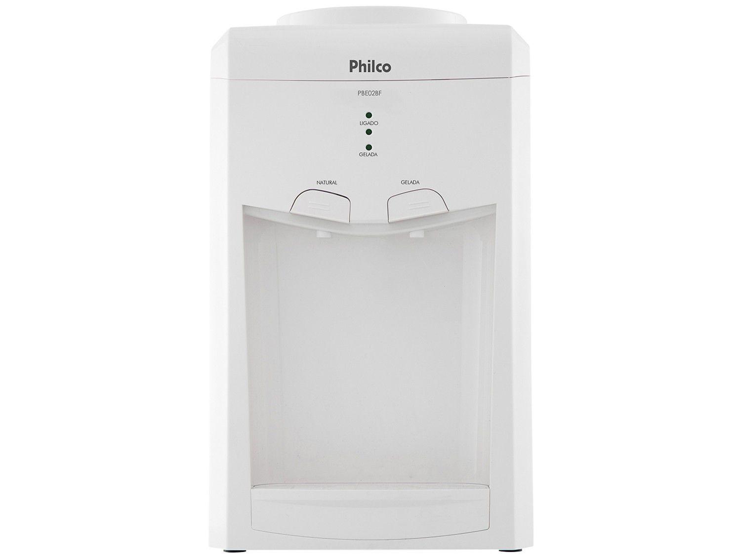 Bebedouro de Água Philco de Mesa - Refrigerado por Compressor PBE02BF