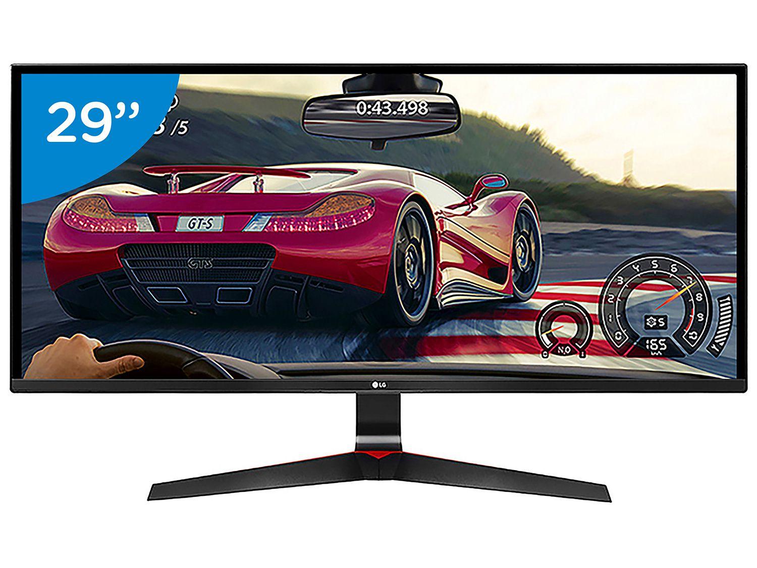 Monitor Gamer LG 29UM69G-BAWZ Pro Gamer - 29" LED Full HD UltraWide IPS HDMI 75kHz 1ms