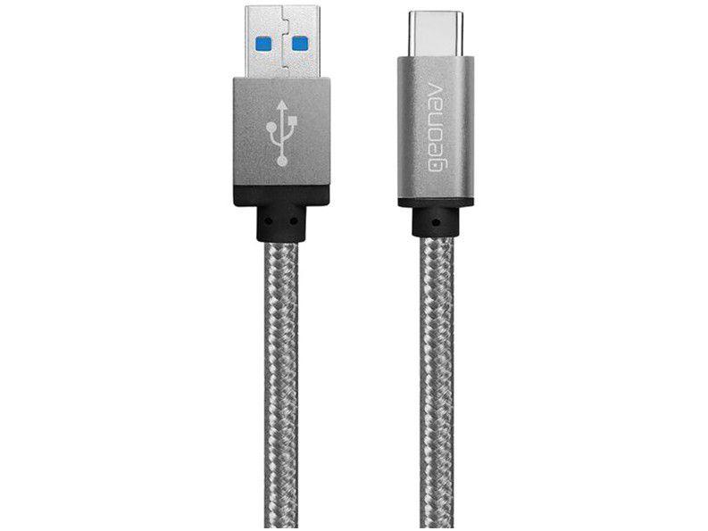 Cabo Carregador Micro USB-C Geonav - UCC02