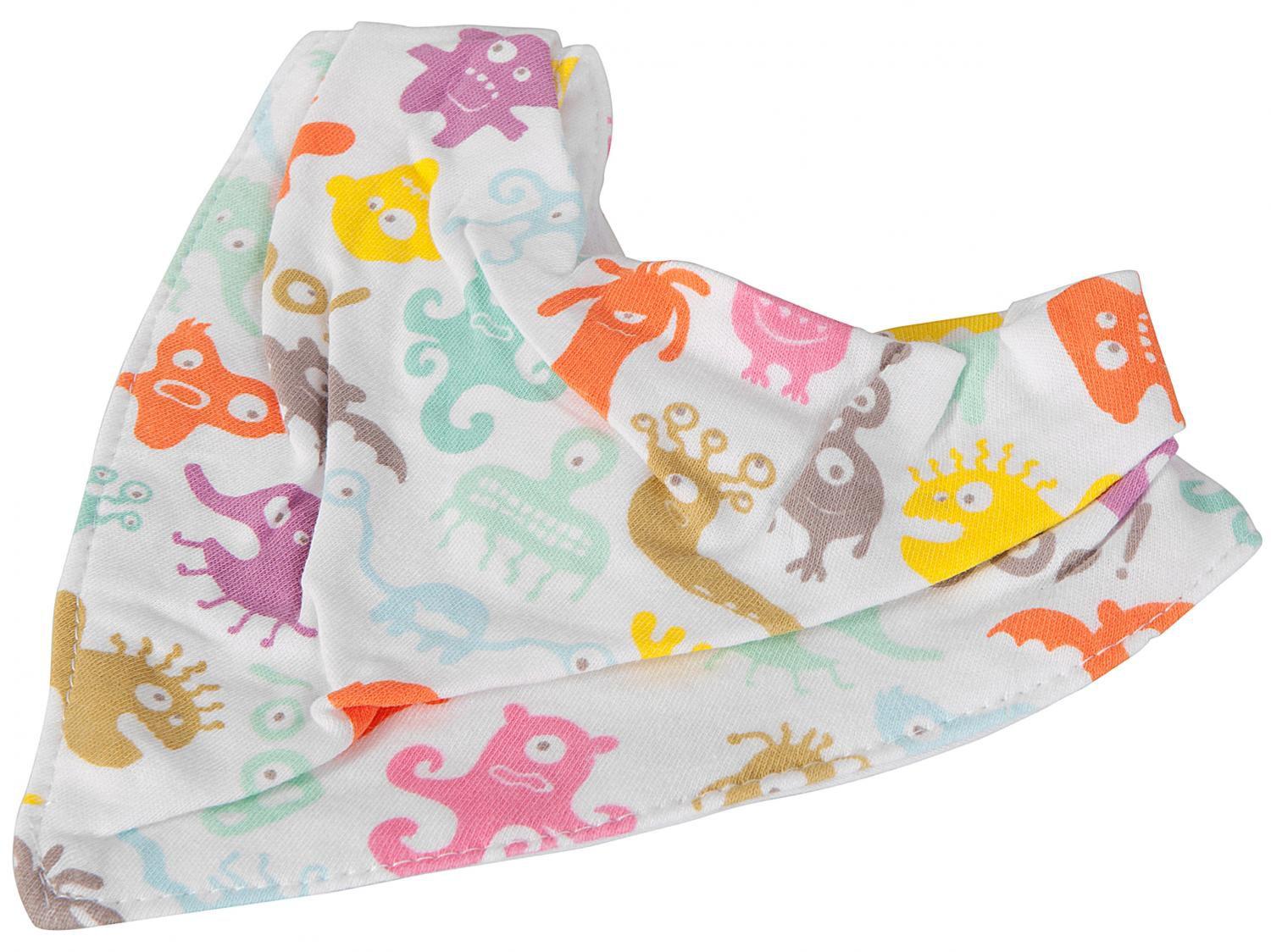 Babador Bandana Multikids Baby Monstros