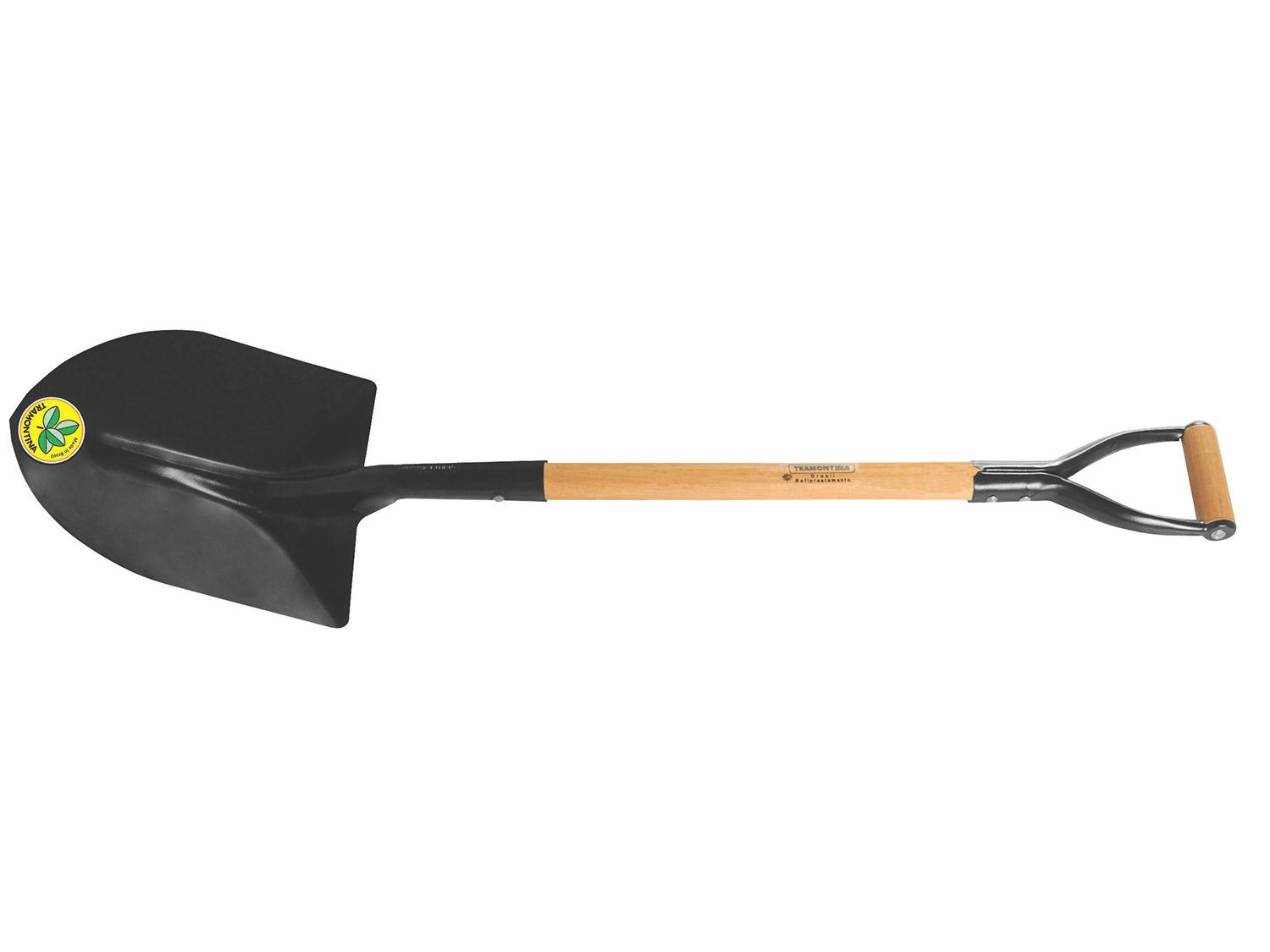 Pá de Bico Tramontina 77405334 - com Cabo de Madeira 74cm