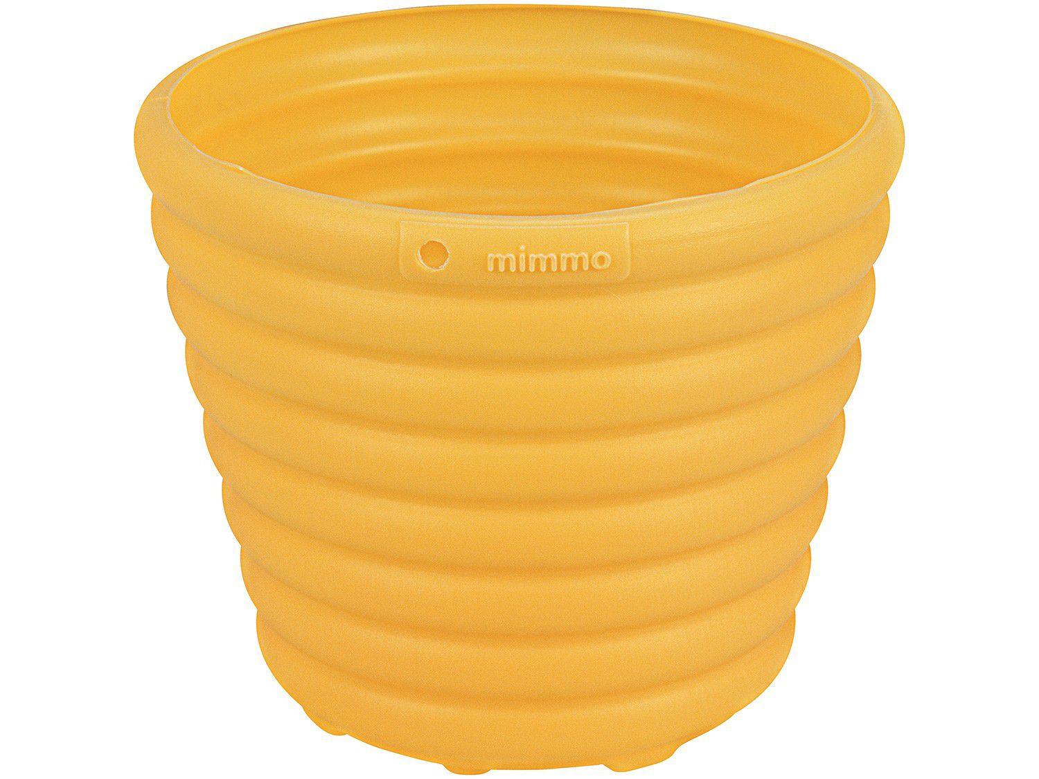 Cachepô/Vaso para Plantas 1,7L 16,2x13,5x16,2cm - Tramontina Sweet Garden Mimmo Amarelo
