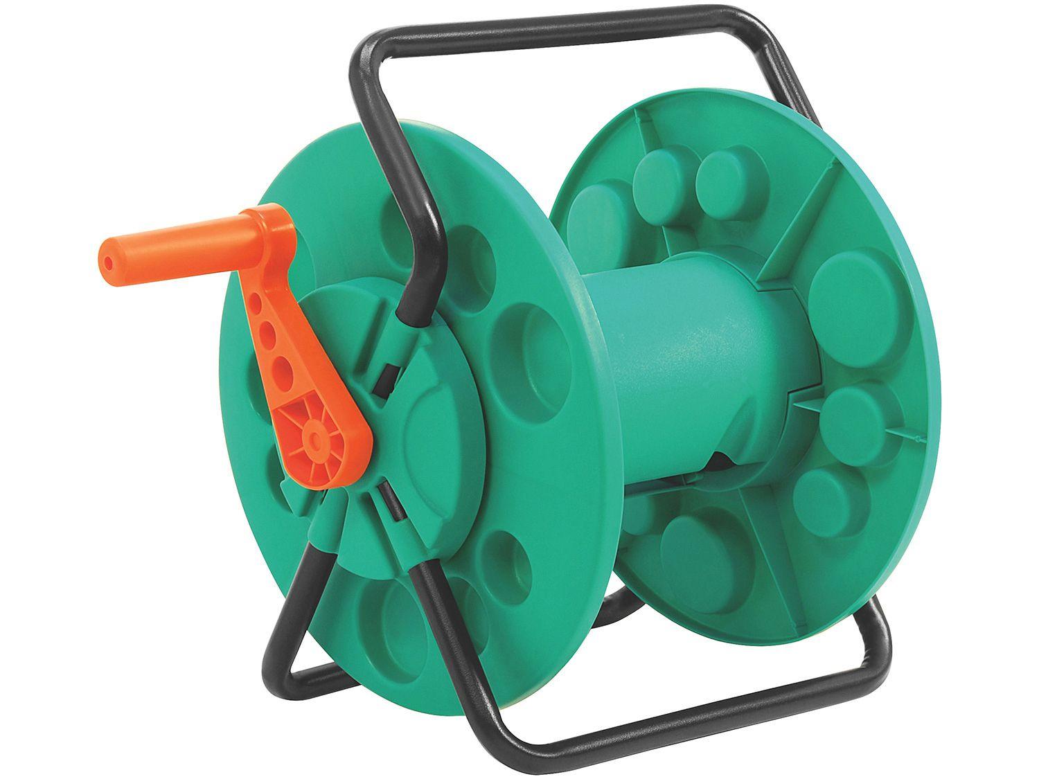 Enrolador de Mangueira Tramontina 78594000 - para Até 60m com 2 Engates Rápidos