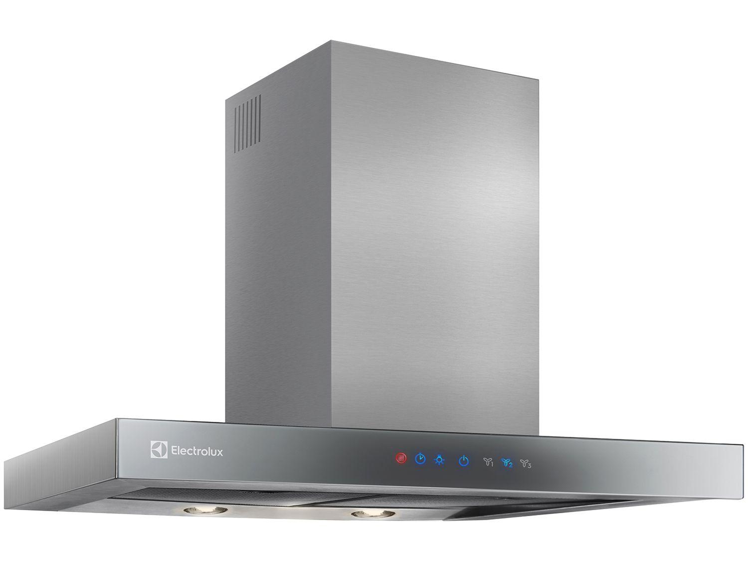 Coifa de Parede Electrolux 60cm 4 Bocas - 3 Velocidades Blue Touch