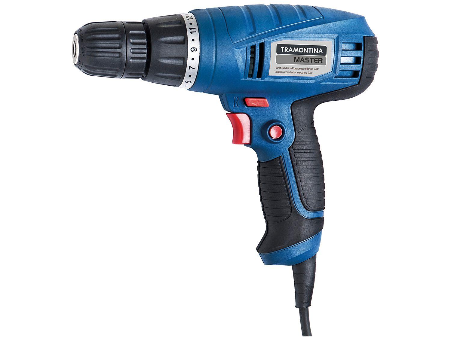 Furadeira/Parafusadeira Tramontina 280W - Velocidade Variável Mandril 3/8" Master 42406