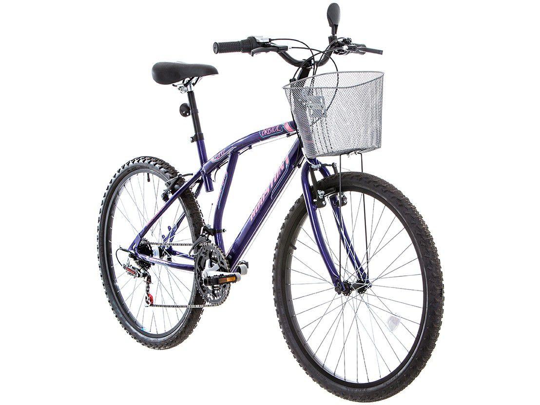 Bicicleta Houston Bristol Lance Aro 26 21 Marchas Freio V-Brake