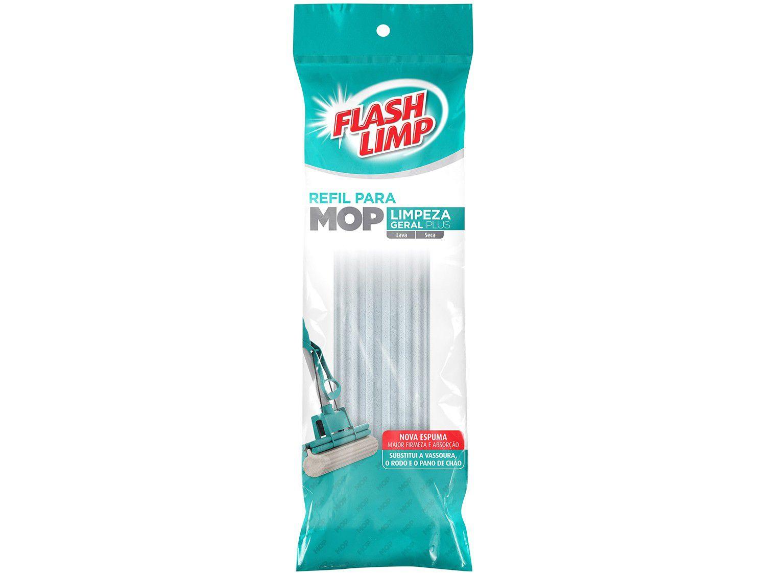 Refil Mop FlashLimp - Limpeza Geral Plus