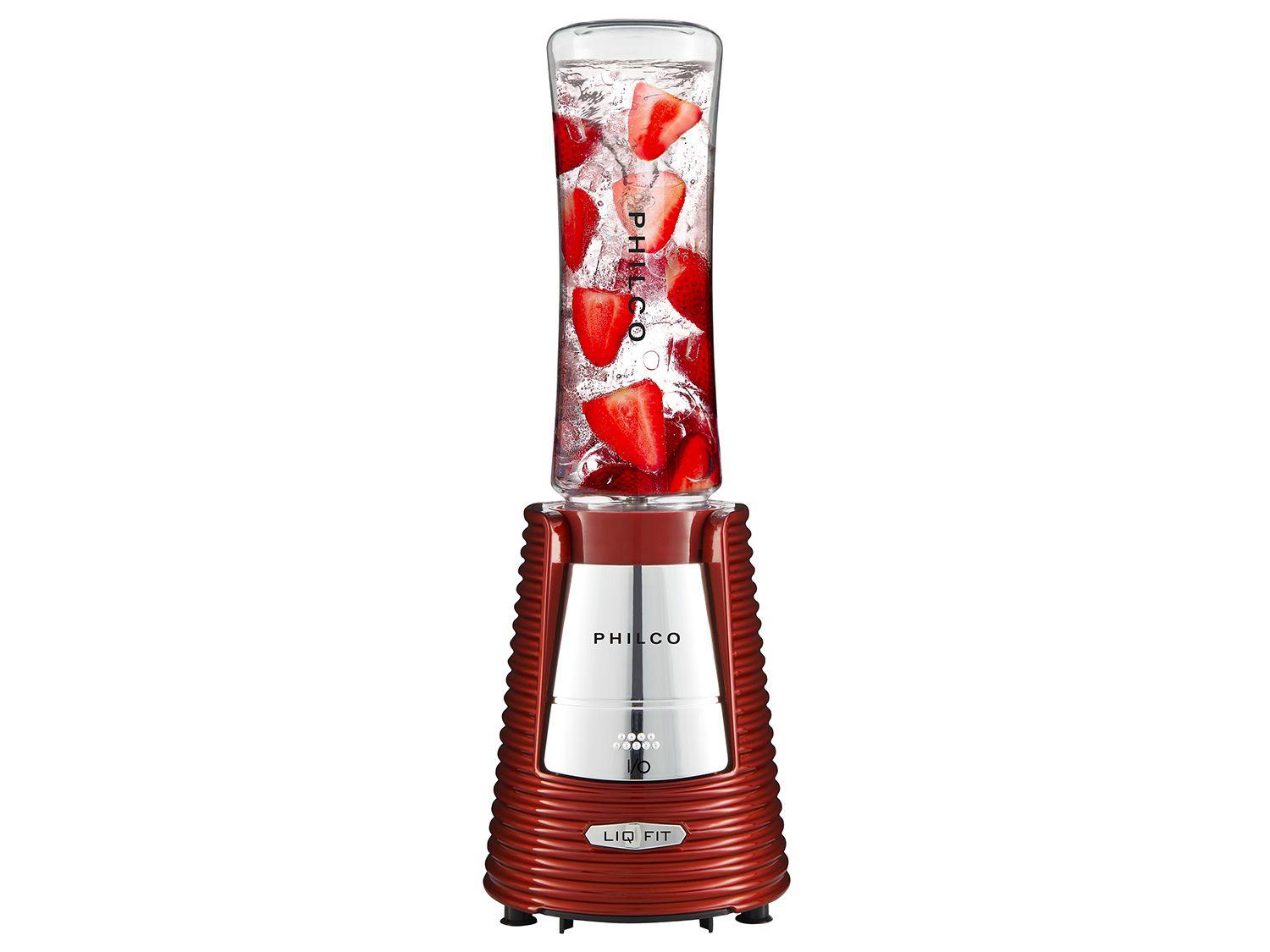 Liquidificador Philco Retrô Liq Fit 1 Velocidade - 300W com 2 Copos