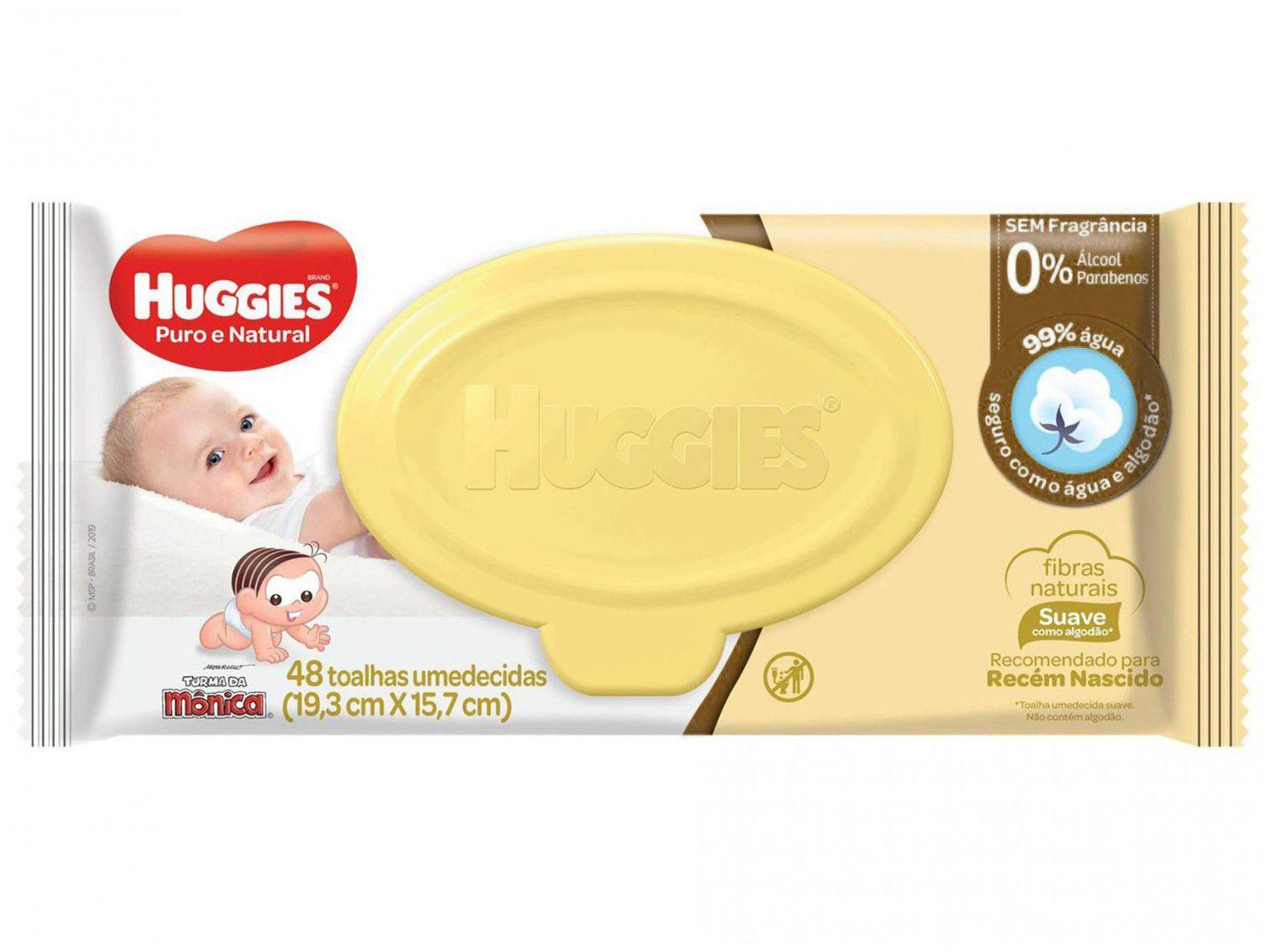 Toalha Umedecida Huggies Primeiros 100 Dias - 48 Unidades