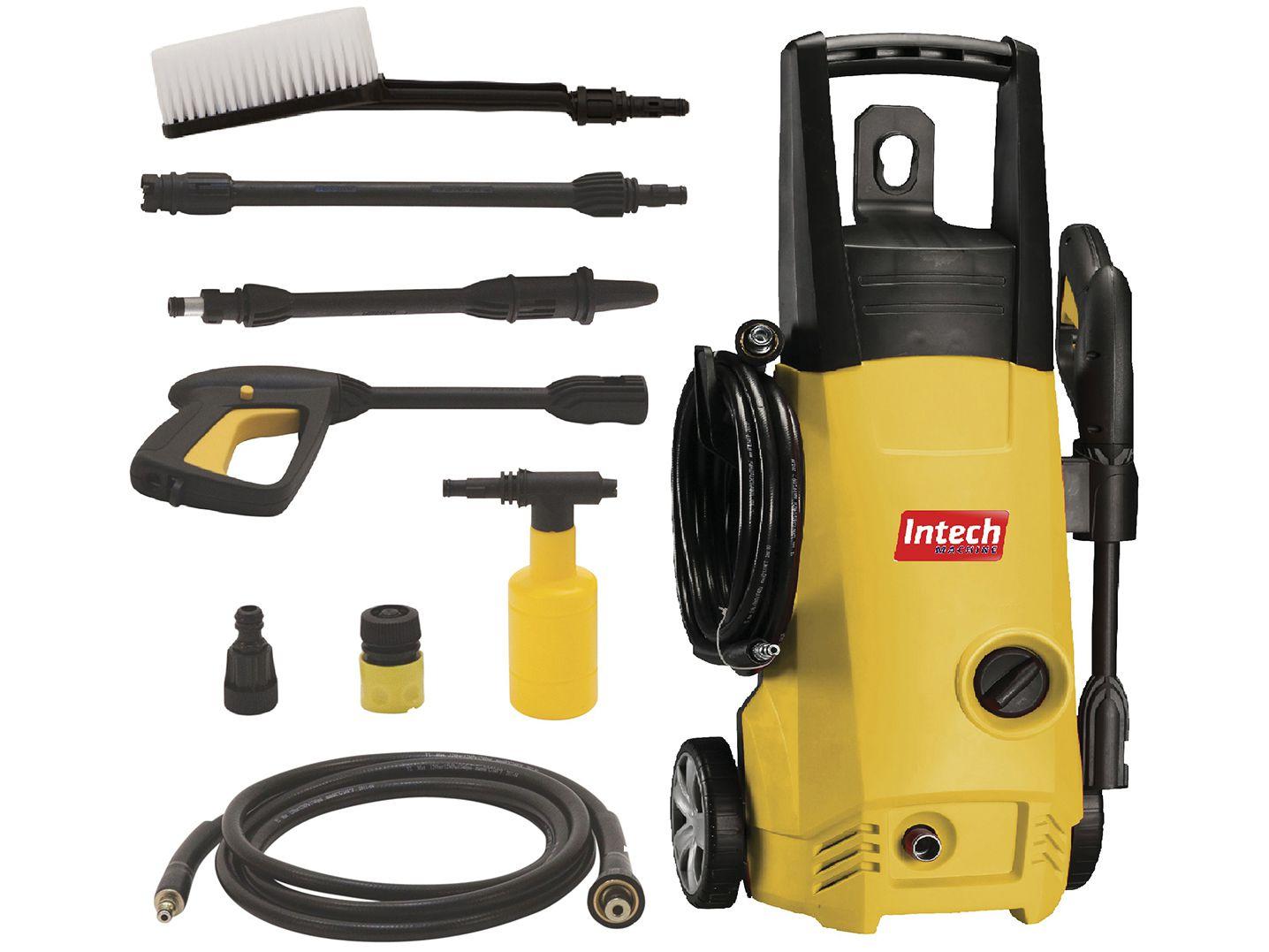 Lavadora de Alta Pressão Intech Machine Montana - 1740 Libras Mangueira 5m Jato Regulável Acessórios