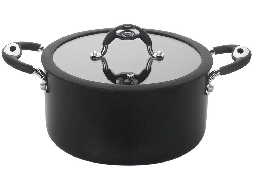 Caçarola Multiflon Antiaderente 3,7L 22cm 3mm - com Tampa Dom 49222