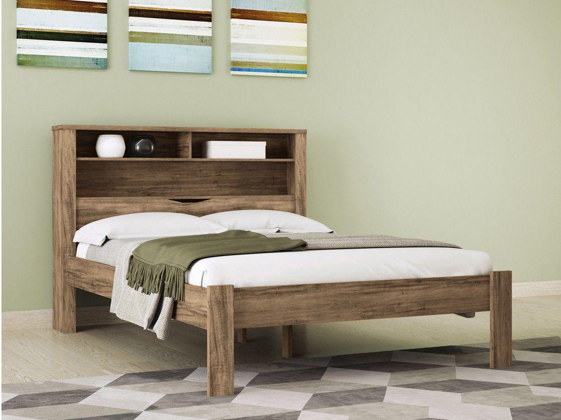 Cama Casal 138x188cm Santos Andirá - Contemporânea Invicta
