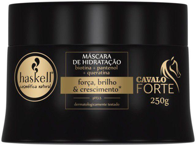 Máscara para Cabelo Hidratante Haskell - Cavalo Forte Força, Brilho & Crescimento 250g
