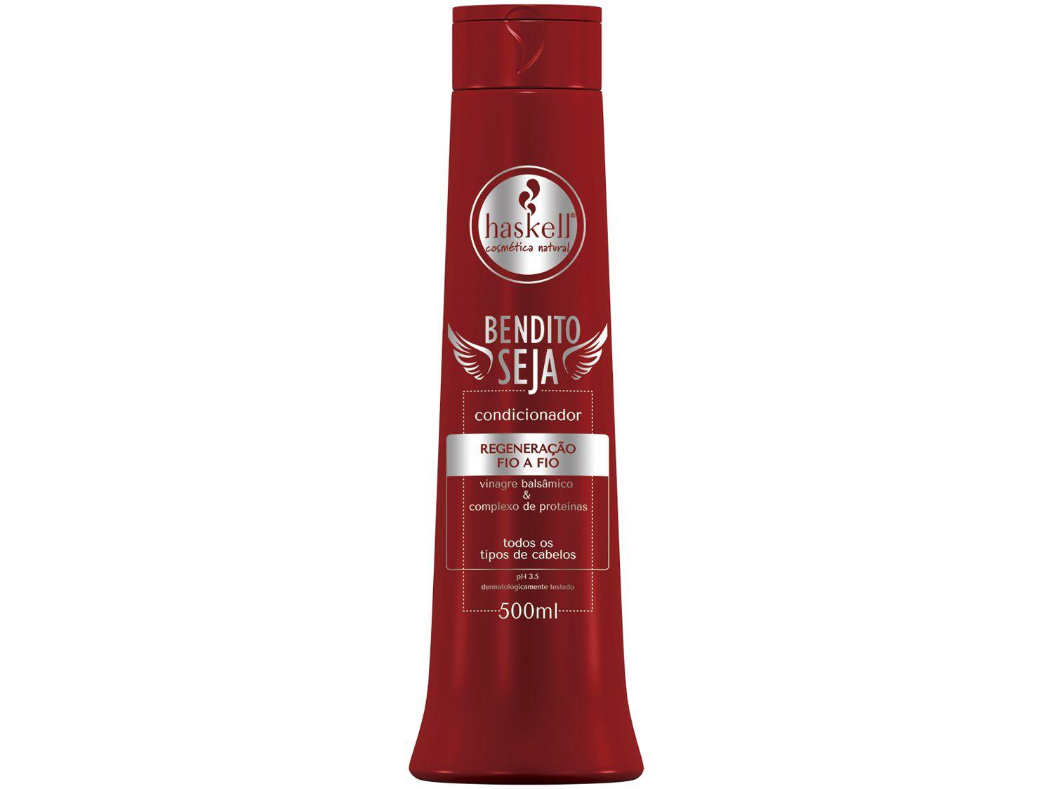 Condicionador Haskell Profissional Bendito Seja - Regeneração Fio a Fio 500ml