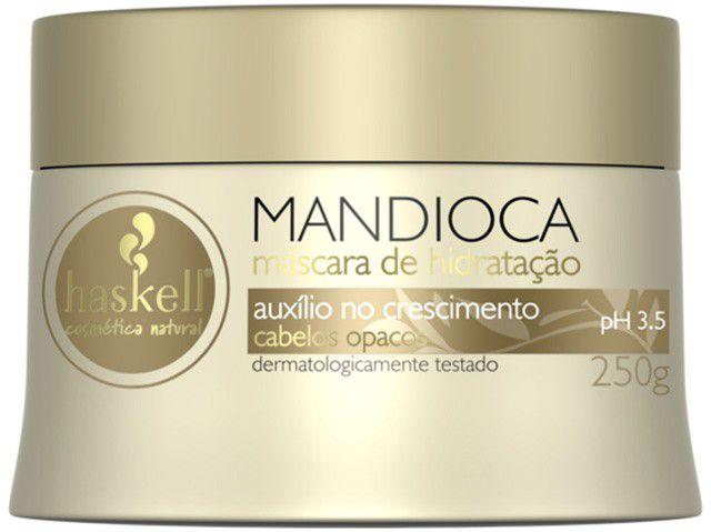Máscara para Cabelo Hidratante Haskell Mandioca - Auxílio no Crescimento 250g