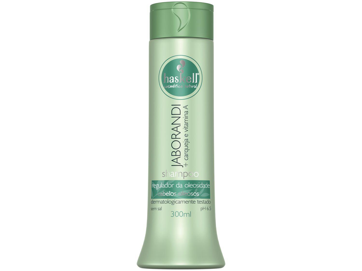 Shampoo Haskell Profissional Jaborandi - Regulador de Oleosidade 300ml