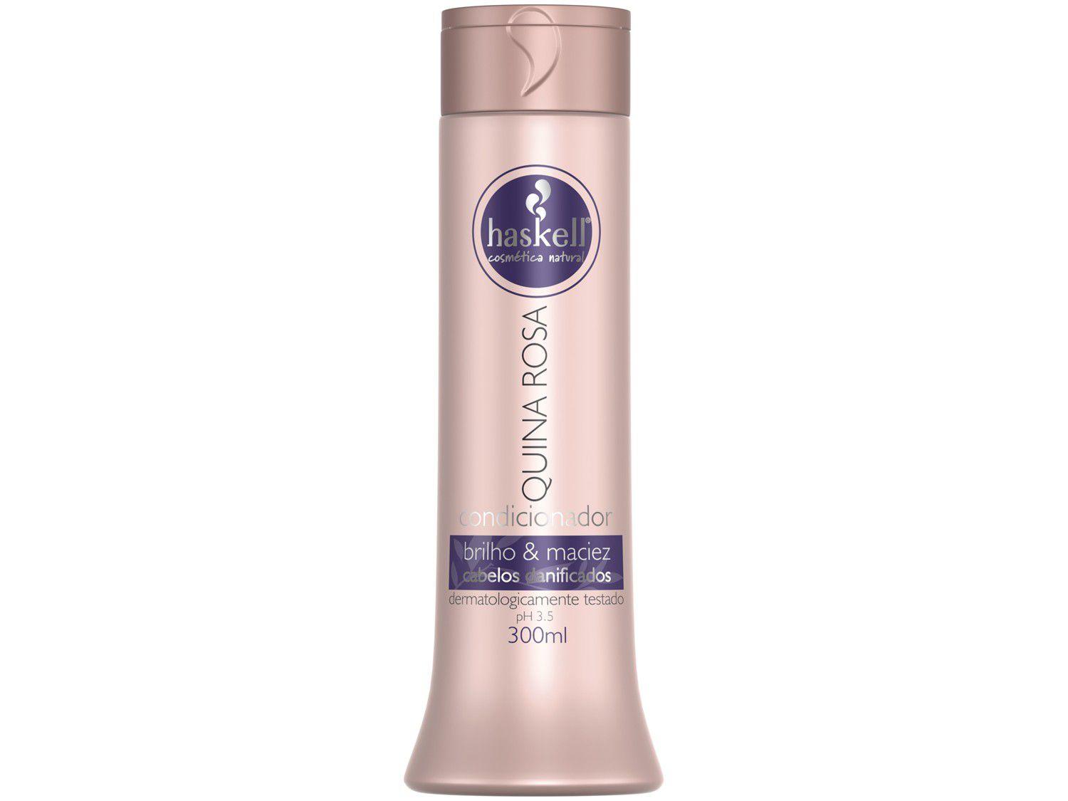 Condicionador Haskell Profissional Quina Rosa - Brilho & Maciez 300ml