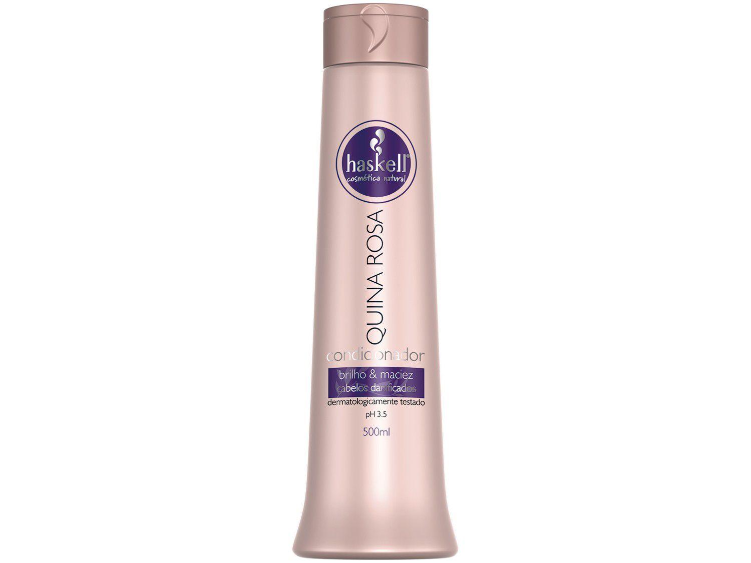 Condicionador Haskell Profissional Quina Rosa - Brilho & Maciez 500ml