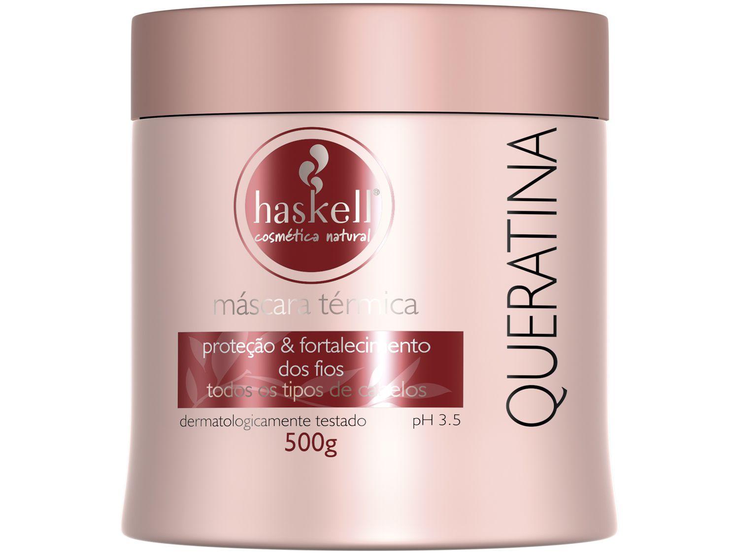 Máscara para Cabelo Haskell Queratina - Proteção & Fortalecimento dos Fios 500g