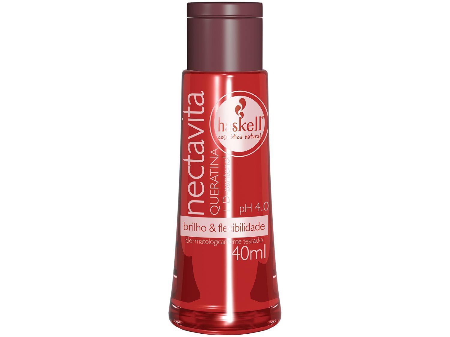 Tônico Haskell Queratina Nectavita - Brilho & Flexibilidade 40ml