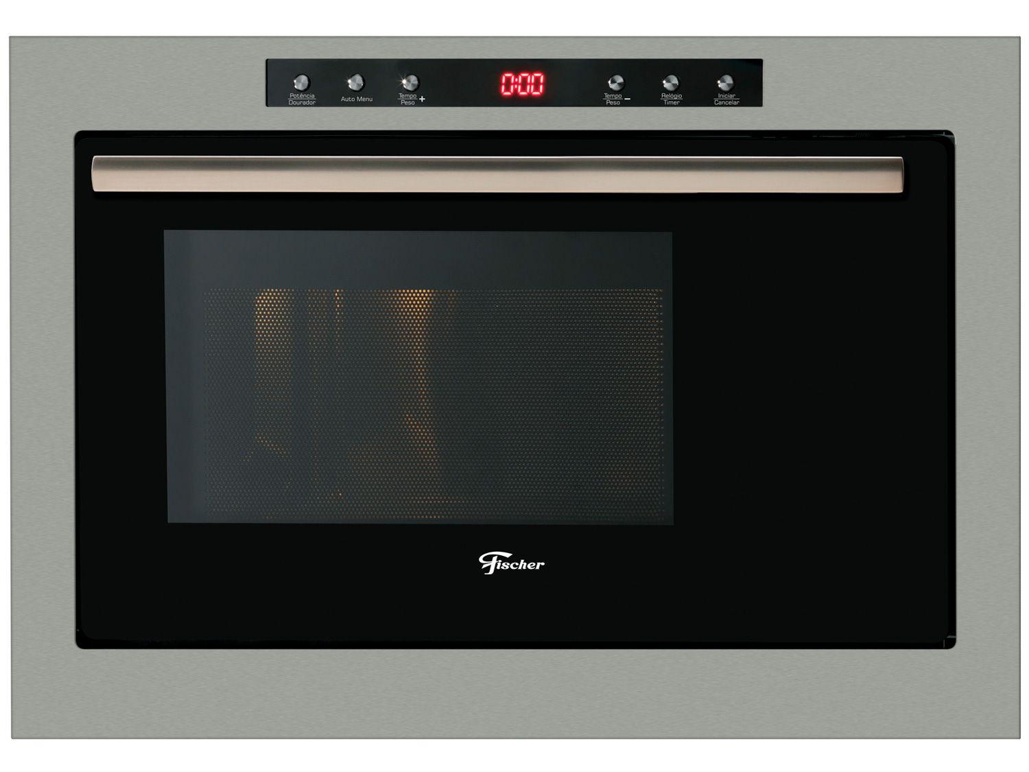 Micro-ondas Fischer 25L de Embutir com Grill - Infinity