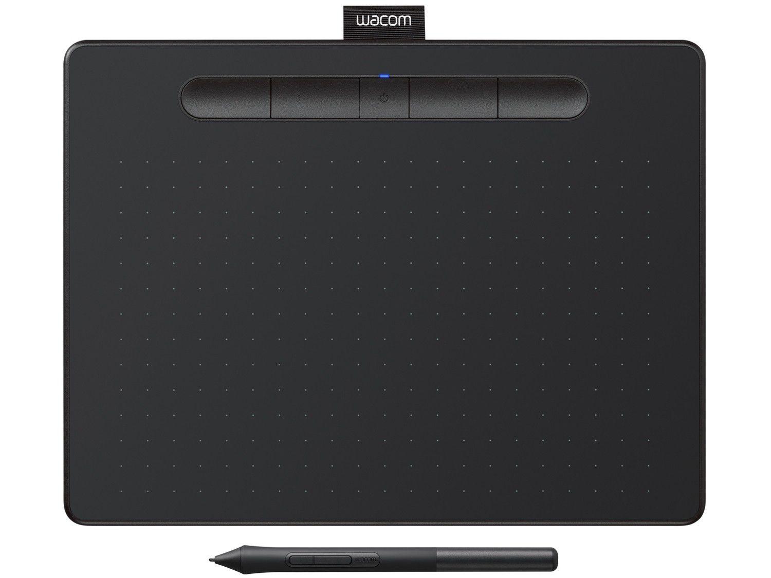 Mesa Digitalizadora Wacom Intuos Média - Bluetooth Preta CTL6100W