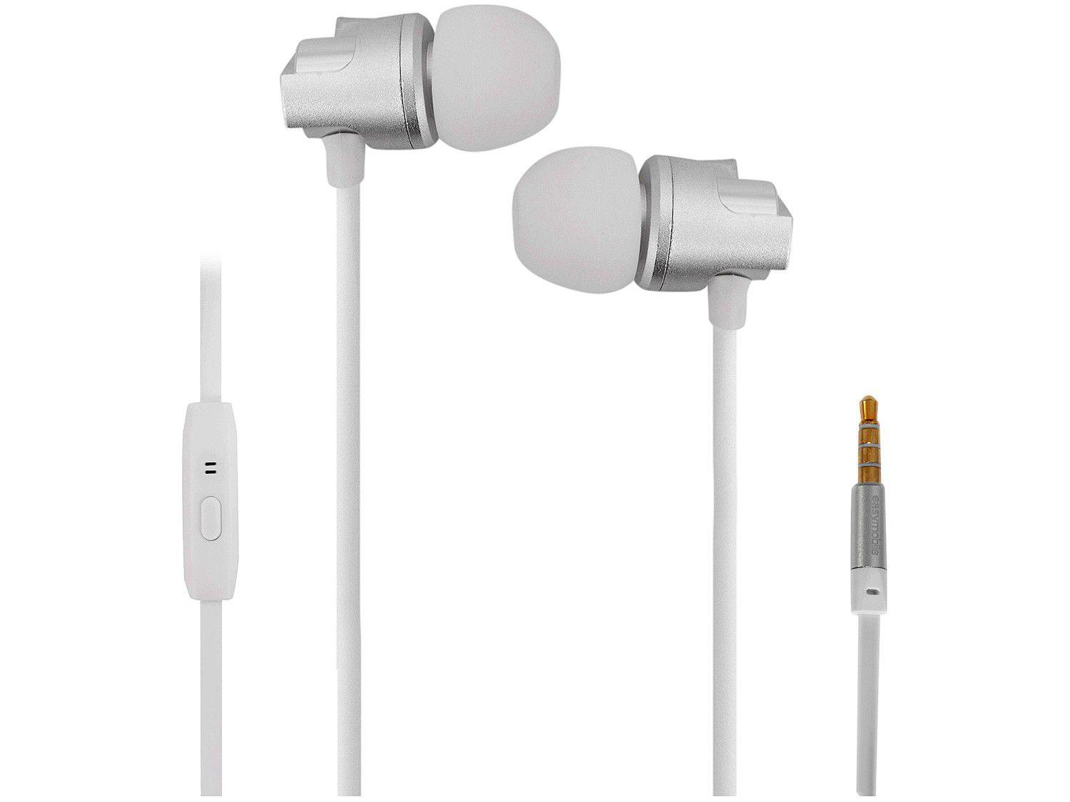 Fone de Ouvido Easy Mobile Intra Auricular - Esportivo com Microfone com cabo P2 Urban Bass