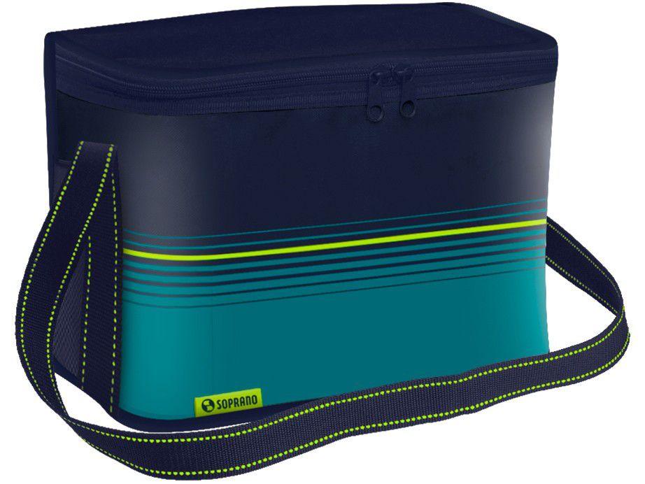 Bolsa Térmica Dobrável 9,5L Azul Soprano - Tropical