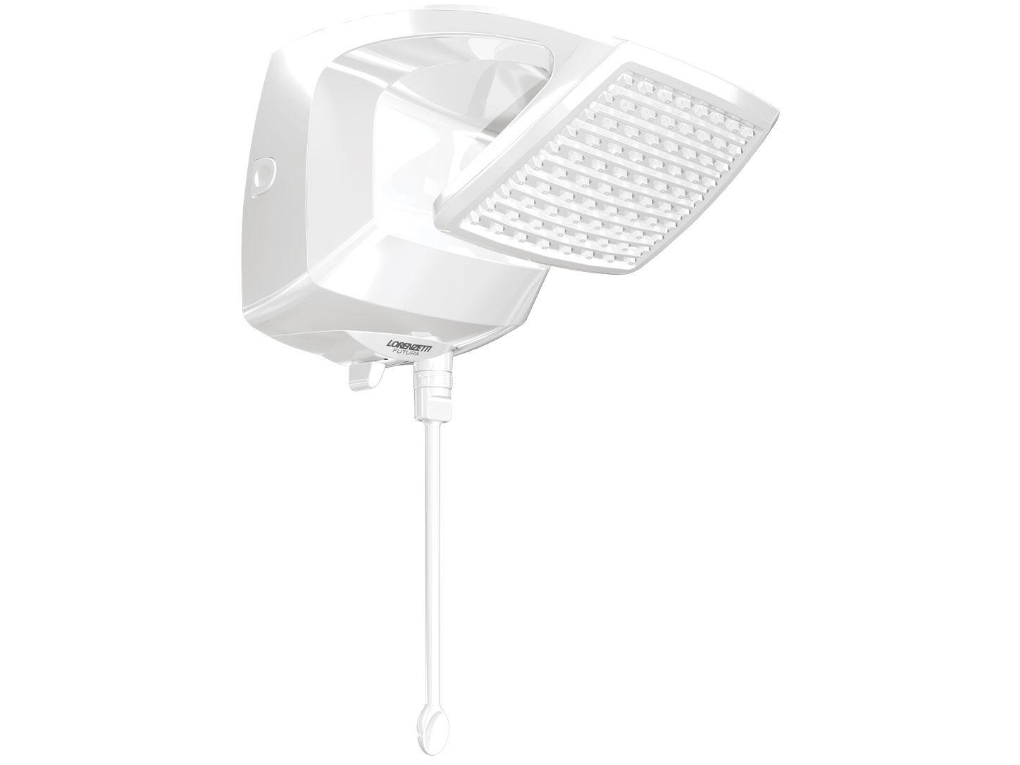 Ducha Eletrônica Lorenzetti Futura 5500W - Temperatura Gradual com Chave Seletora