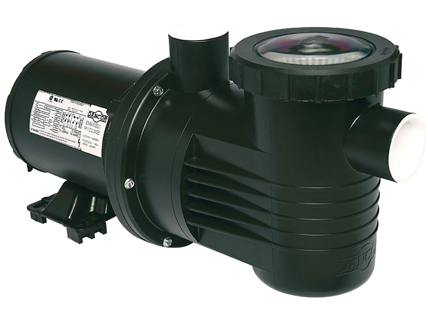 Bomba de Água para Piscina Elétrica - Auto Escorvante Dancor 183,875W 1800L/Hora PF-1