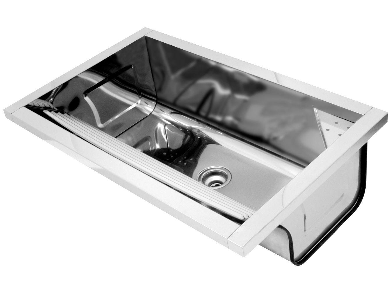 Tanque Inox de Sobrepor Franke 47L - 51,5x82cm Prática TS740
