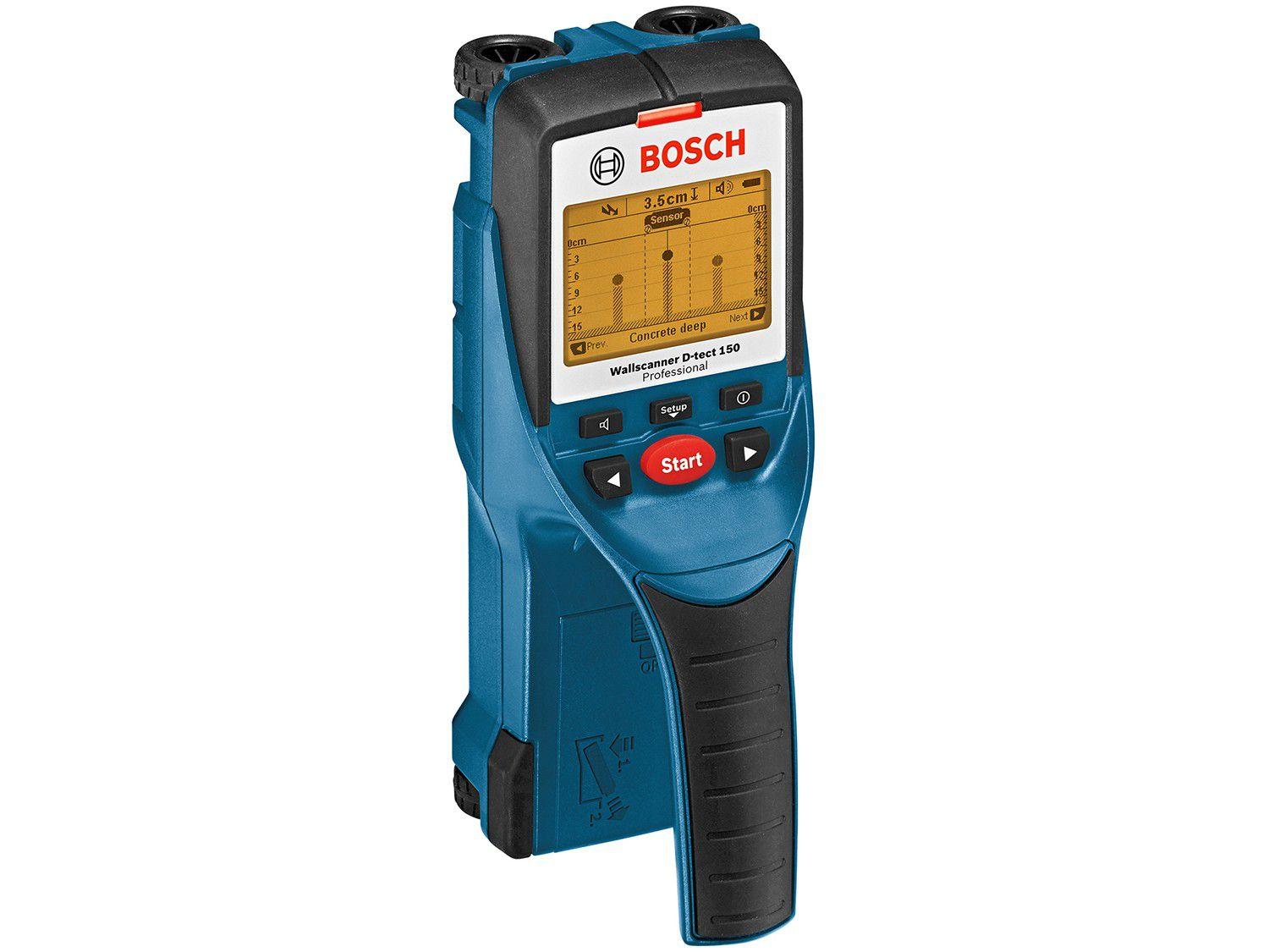Detector de Materiais Bosch Digital D-TECT 150 - Profissional