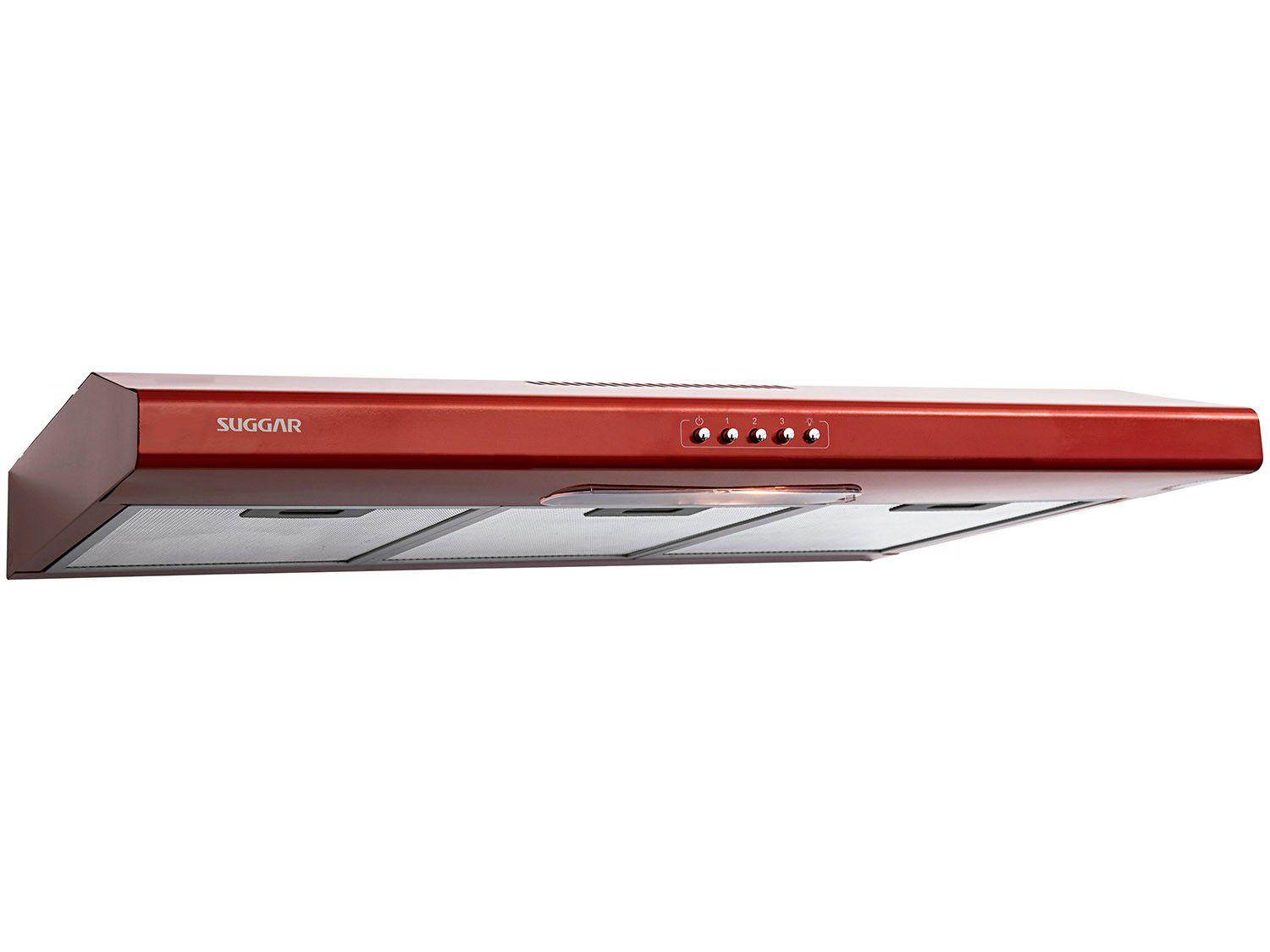Depurador de Ar Suggar 80cm 4 Bocas Slim DI82VM - 3 Velocidades